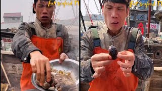 Mukbang seafood boil Fishermen teach you to cook seafood do you dare to challenge learning [upl. by Cohbath]