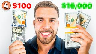 I Tried to Turn 100 into 30000 in 30 Days Trading Forex [upl. by Ellecram657]