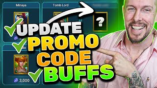 NEW PROMO CODE amp UPDATE NEWS we HAVE to talk [upl. by Enajharas704]