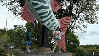 DAY 4  Kenora  exploring giant statues [upl. by Maltzman]