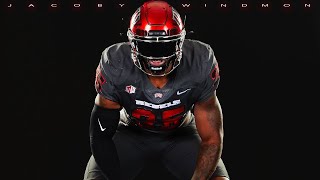 Jacoby Windmon 🔥 HardHitting UNLV Linebacker ᴴᴰ [upl. by Asilenna746]