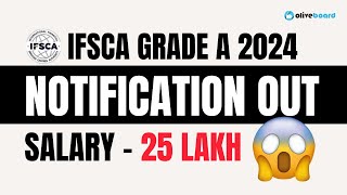 IFSCA Grade A Notification 2024  IFSCA Asst Manager Recruitment  Salary  Syllabus  Job Profile [upl. by Tracee]