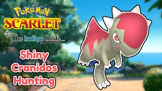 Shiny Cranidos Hunting  Pokemon Scarlet [upl. by Beora155]