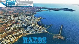 Microsoft Flight Simulator 2020  Naxos  Greece part17 [upl. by Madda]