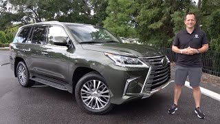 Is the 2021 Lexus LX 570 a luxury SUV worth the PRICE [upl. by Ziza]