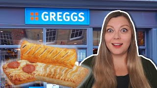 Americans Try Greggs for the First Time [upl. by Neemsaj]