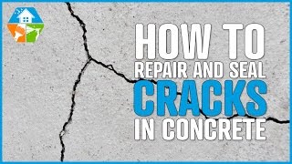 How to repair seal and waterproof large cracks in concrete cement steel pvc [upl. by Chance]