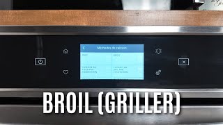 Comment utiliser Broil Griller sur un four mural Whirlpool [upl. by Nnyltak613]