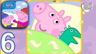 WORLD OF PEGGA PIG Gameplay Part 6  Mr Dinosaur iOS Android [upl. by Lyudmila49]