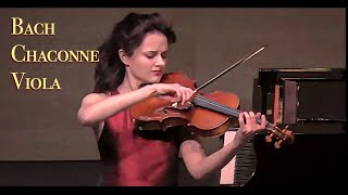 Bach Chaconne VIOLA transcription  Cristina Cordero [upl. by Starlene]