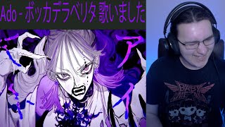 Metalhead Reacts  【Ado】ボッカデラベリタ 歌いました Bocca de la Verita [upl. by Aysan823]