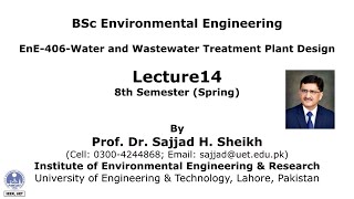 Lec14 Water amp Wastewater Treatment Plant Design EnE406 [upl. by Yona739]