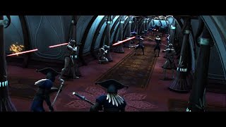 Jedi body guard squad Vs Separatis saboteurs [upl. by Nahem]