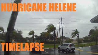 Hurricane Helene Timelapsed from Tampa Bay area [upl. by Witha]