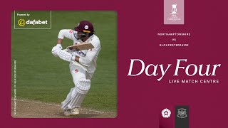 🔴 LIVE  Northamptonshire v Gloucestershire  Day 4  Vitality County Championship [upl. by Sreip115]