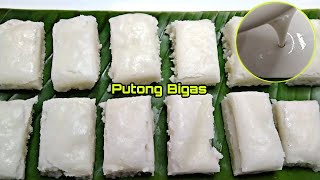 PUTONG BIGAS  HOW TO MAKE PUTONG BIGAS  PINOY KAKANIN  PUTONG PUTI  Prin Victor [upl. by Ailahs719]