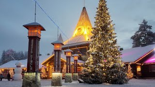 El Pueblo Papá Noel antes de Navidad 🦌🎅🎄 Rovaniemi Laponia Finlandia Santa Claus Village [upl. by Stiruc388]