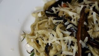 Pasta casera con hongos portobello [upl. by Aksoyn510]