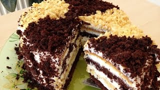 Сметанник Торт  Очень Вкусный Рецепт Сметанный Торт  Homemade Cake English Subtitles [upl. by Ynnaej]