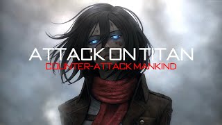 Attack on Titan  CounterAttack Mankind By Hiroyuki Sawano Extended Version [upl. by Eissehc]