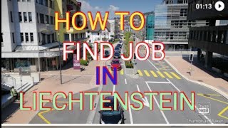 How to find Job in Liechtenstein [upl. by Arimat]