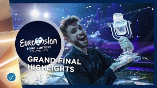 Highlights of the Grand Final of the 2019 Eurovision Song Contest [upl. by Chandler]