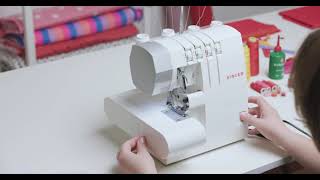 Curso de uso y Manejo Singer Overlock 14SH754 [upl. by Chan]