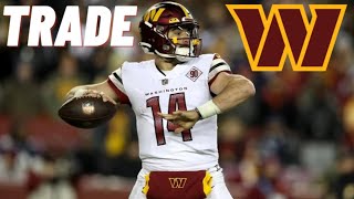 Washington Commanders Trade QB Sam Howell To The Seahawks Loaded With Draft Capital [upl. by Hamal]