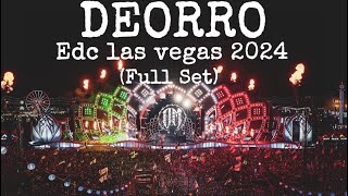 Deorro  EDC Las Vegas 2024 Cosmic Meadow Full Set [upl. by Bruis]