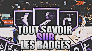 NBA 2K21 MY TEAM  TOUT SAVOIR SUR LES INSIGNESBADGES [upl. by Nwahsek340]