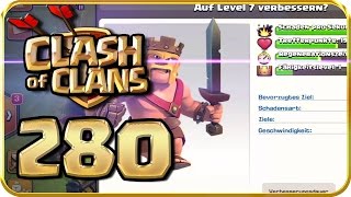 Lets Play CLASH of CLANS Part 280 Nächste BarbarenkönigVerbesserung [upl. by Ojoj846]