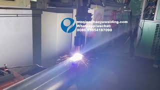 Plasma powder external cladding equipment repair welding shaft [upl. by Anoved]