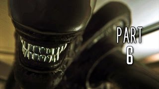 Alien Isolation Walkthrough Gameplay Part 6  The Quarantine PS4 [upl. by Ytitsahc]