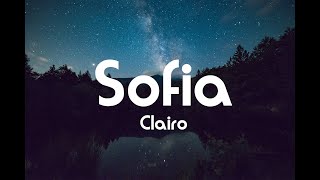 Clairo  Sofia Lyric Video [upl. by Ettener]