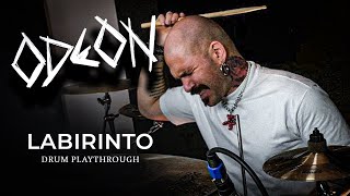 Labirinto  Odeon  Drum Playthrough [upl. by Borrell]