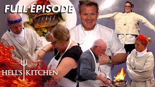 Hells Kitchen Season 15  Ep 13  Chefs in STRAIGHTJACKETS  Full Episode [upl. by Elttil]