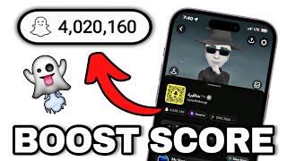 How to Boost Snapchat Score RAPIDLY QUICK AND EASY METHOD  Snapchat Score Hack  2024 [upl. by Delamare24]