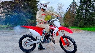 First Ride on KTM SX 125  Its WILD [upl. by Carlos116]