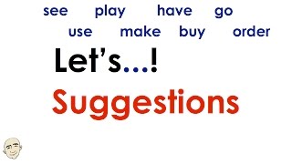 Lets  Suggestions  Making Plans  Easy English Conversation Practice  ESL [upl. by Darrelle]