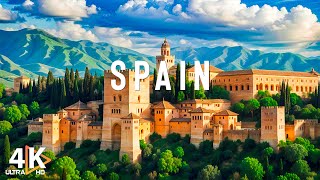 Spain 4K • Journey Through Spain’s Picturesque Towns and Landscapes  4K Video Ultra HD [upl. by Avram367]