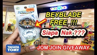 MEMBURU BEYBLADE ORIGINAL TAKARA TOMY UNTUK HADIAH GIVEAWAY 20  GIVEAWAY BEYBLADE PAK CHU CHANNEL [upl. by Aihc]