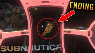 SUBNAUTICA ENDING CUTSCENE  Neptune Rocket Launch No Commentary  Subnautica V10 [upl. by Matt]