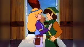 HD The Legend of Zelda Animated Series Intro 1989 [upl. by Marne]