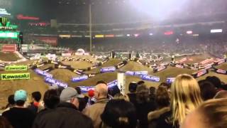 Anaheim Supercross 450 Heat 1 [upl. by Elleron]