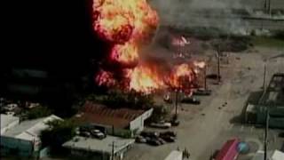 Oxyacetilene canister plant in texas blowing up [upl. by Orme78]