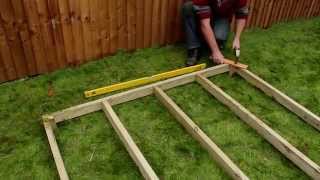 How To Assemble An Eze Shed Base [upl. by Amieva801]