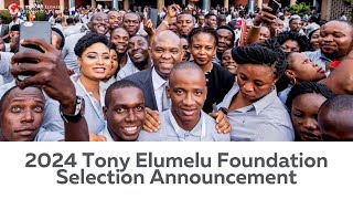 2024 Tony Elumelu Foundation Selection Announcement Event  FRENCH [upl. by Earezed830]