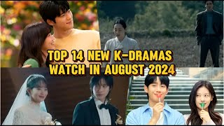 Top 14 New KDramas Watch In August 2024 😍 dramainfo foryou kdrama2024 trending kdramanews fyp [upl. by Weirick792]