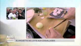 RECETTE  Blanquette de lotte aux coquillages [upl. by Ofelia]