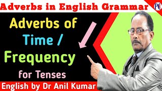 Adverbs  Adverbs of TimeFrequency for Tenses  Adverbs in English Grammar by Dr Anil Kumar [upl. by Yedok]